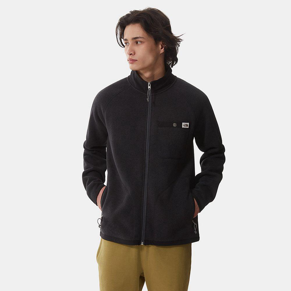 The North Face Gordon Lyons Ανδρικα Μπουφάν Fleece - Μαυρα (ODBG85390)